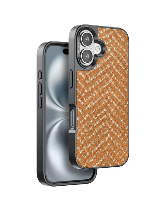 Venco Apple İphone 16 Viper Kapak - Kahverengi