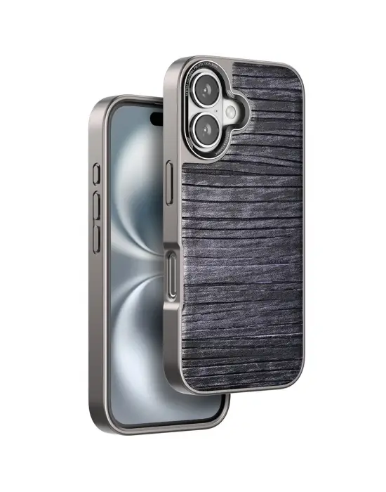 Venco Apple İphone 16 Wave Kapak - Derin Mor