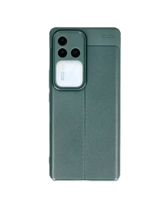Vivo V30 5g Kılıf Auto Focus Kapak - Koyu Yeşil
