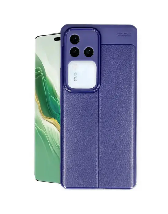Vivo V30 5g Kılıf Auto Focus Kapak - Lacivert