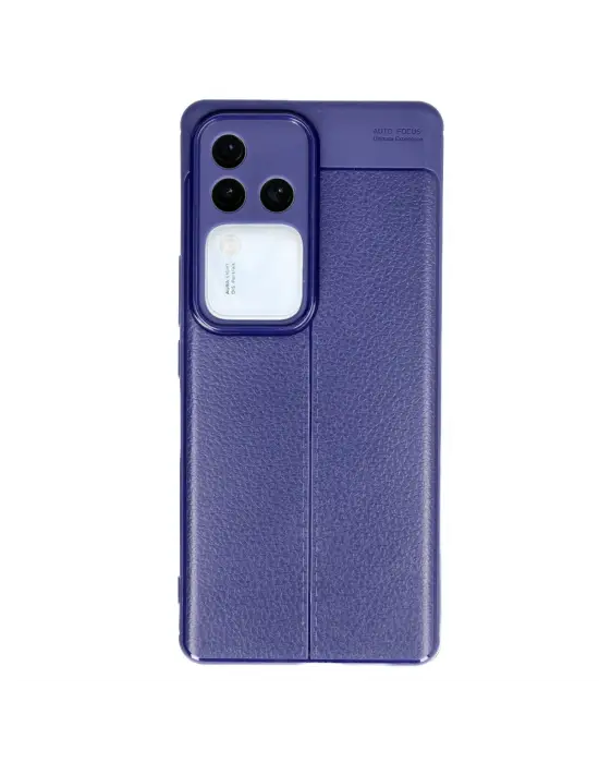Vivo V30 5g Kılıf Auto Focus Kapak - Lacivert