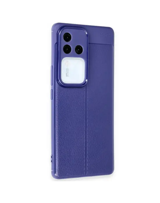 Vivo V30 5g Kılıf Auto Focus Kapak - Lacivert