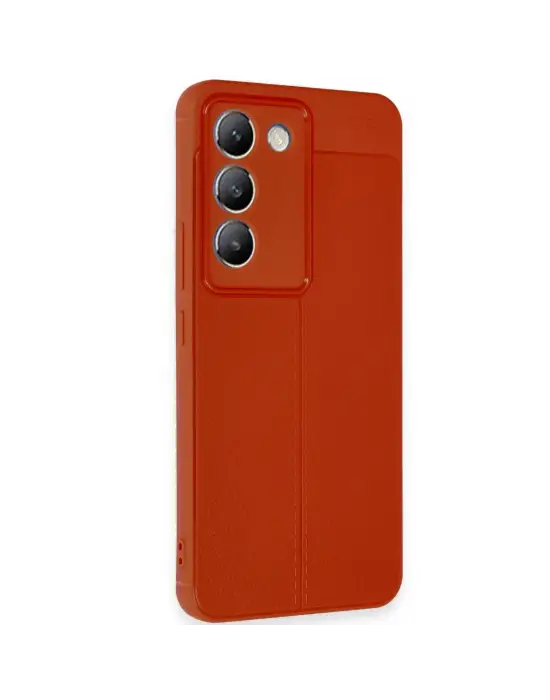 Vivo V30 Lite 4g Kılıf Auto Focus Kapak - Kırmızı