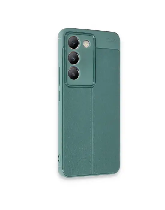 Vivo V30 Lite 4g Kılıf Auto Focus Kapak - Koyu Yeşil