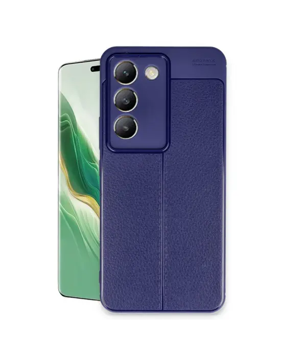Vivo V30 Lite 4g Kılıf Auto Focus Kapak - Lacivert