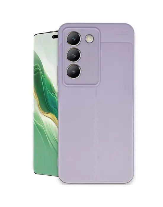 Vivo V30 Lite 4g Kılıf Auto Focus Kapak - Lila