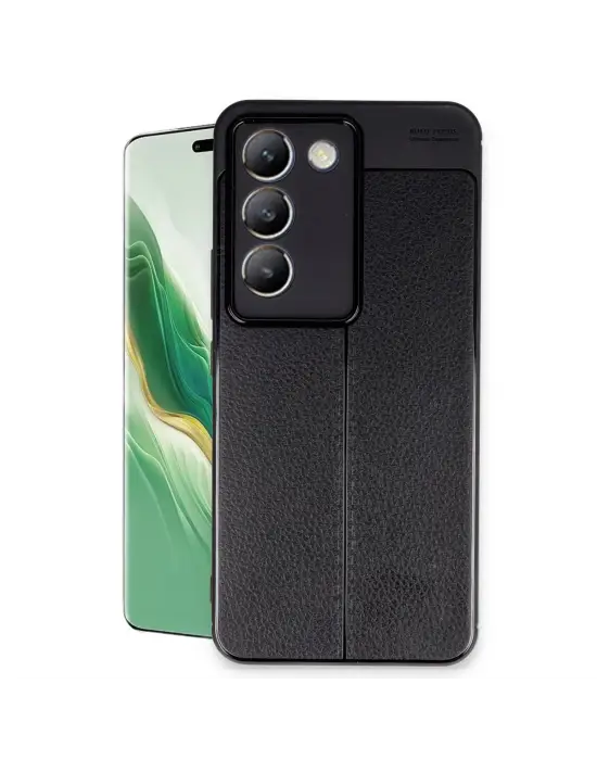 Vivo V30 Lite 4g Kılıf Auto Focus Kapak - Siyah