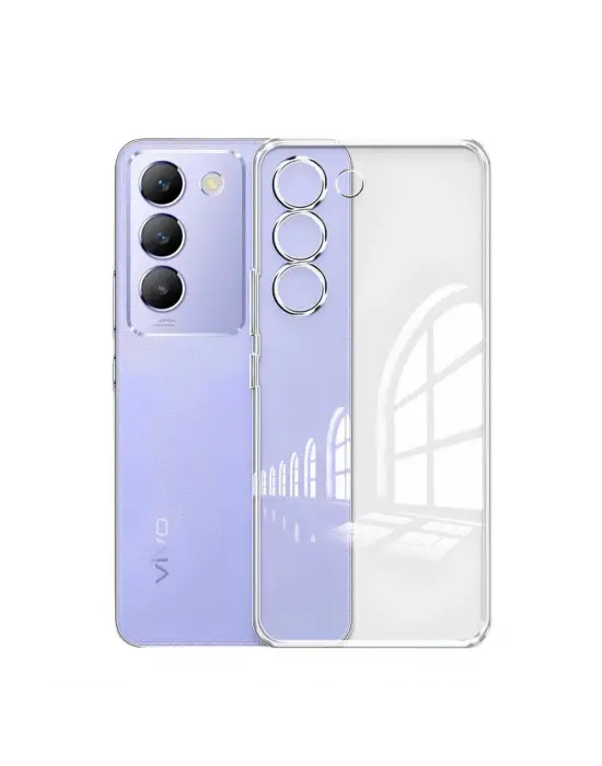 Vivo V30 Lite 4g Kılıf Lüx Şeffaf Silikon
