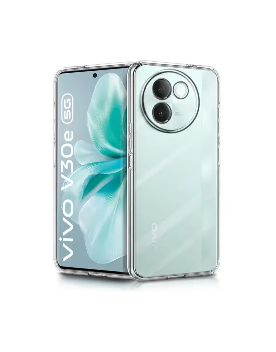 Vivo V30e Kılıf Lüx Şeffaf Silikon