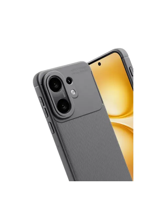 Vivo X200 Fe Auto Focus Karbon Kapak -gri