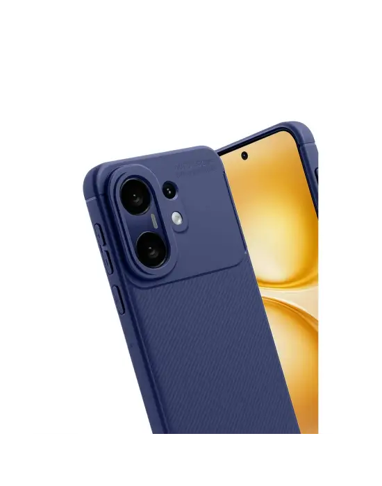 Vivo X200 Fe Auto Focus Karbon Kapak - Lacivert