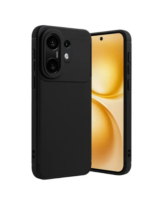 Vivo X200 Fe Auto Focus Karbon Kapak - Siyah