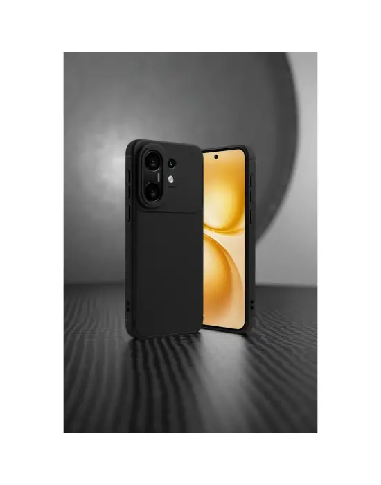 Vivo X200 Fe Auto Focus Karbon Kapak - Siyah