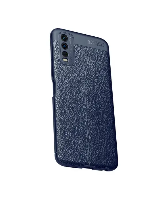 Vivo Y11s Kılıf Auto Focus Kapak - Lacivert