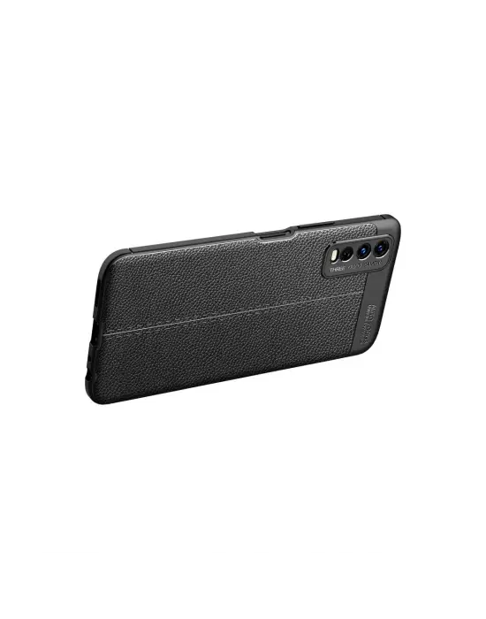 Vivo Y11s Kılıf Auto Focus Kapak - Siyah