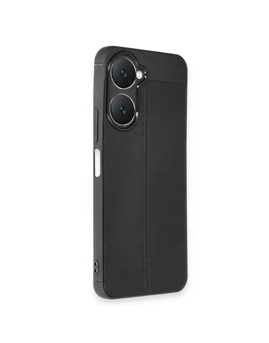 Vivo Y18 Kılıf Auto Focus Kapak - Siyah