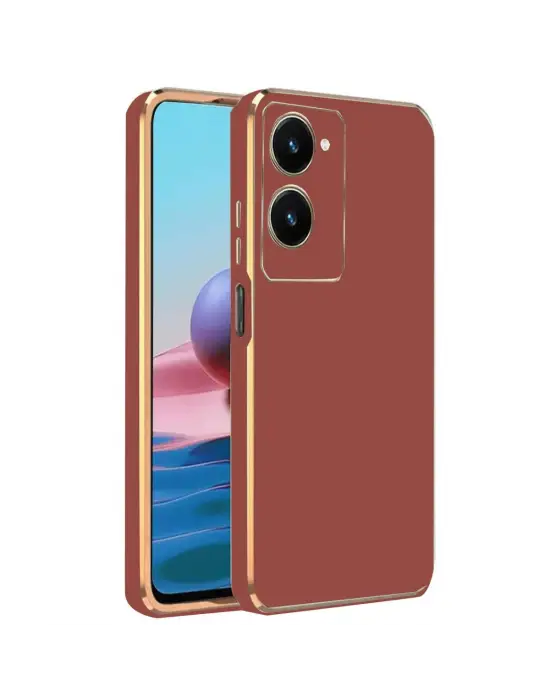 Vivo Y18 Kılıf Volet Silikon - Kırmızı