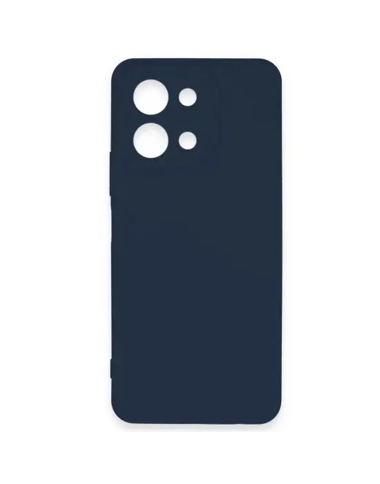 Vivo Y28 Kılıf First Silikon - Lacivert