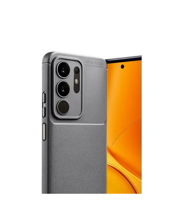 Vivo Y29 4g Auto Focus Karbon Kapak - Gri