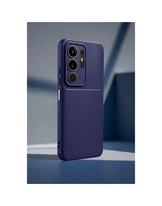 Vivo Y29 4g Auto Focus Karbon Kapak - Lacivert