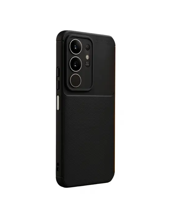 Vivo Y29 4g Auto Focus Karbon Kapak - Siyah