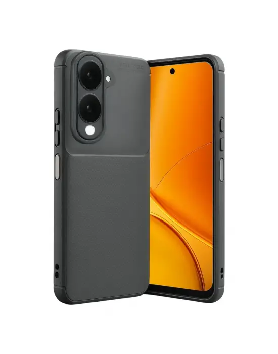 Vivo Y29s Auto Focus Karbon Kapak - Gri