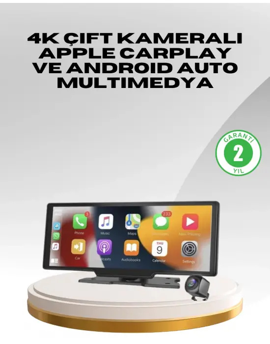 Volkswagen Golf Polo Passat Uyumlu 10.26” Carplay Android Auto Ekran