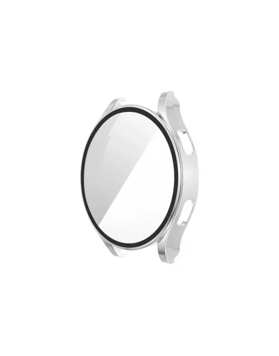 Watch 5 44mm Wall Camlı Kasa Ekran Koruyucu - Gümüş
