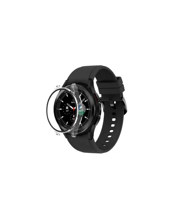 Watch 5 Pro 45mm Wall Camlı Kasa Ekran Koruyucu - Şeffaf