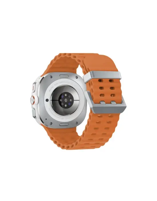 Watch 7 Ultra Kr417 Rug Silikon Kordon (saat Değildir) - Turuncu