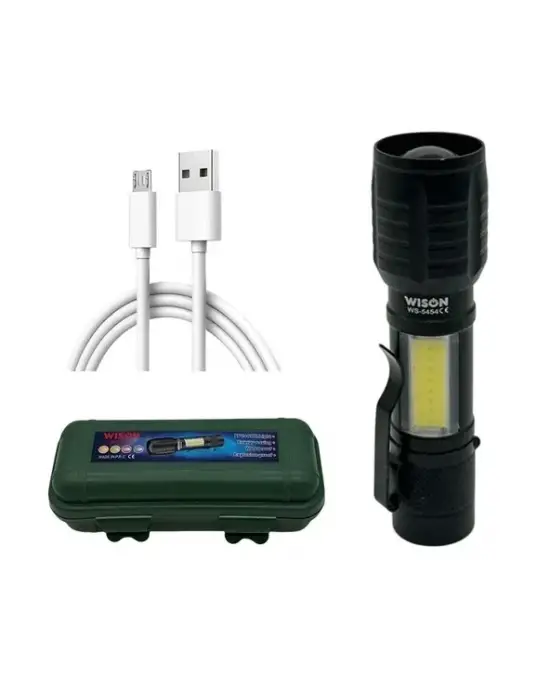 Wison Ws-5454 Led Şarjlı Mini El Feneri