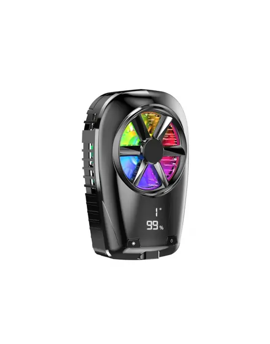 X110 Radyatör Telefon Soğutucu Fan - Siyah