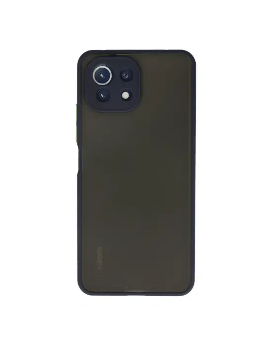 Xiaomi Mi 11 Lite Kılıf Montreal Silikon Kapak - Lacivert
