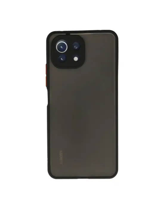 Xiaomi Mi 11 Lite Kılıf Montreal Silikon Kapak - Siyah