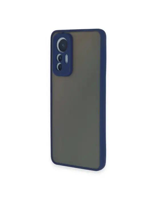 Xiaomi Mi 12 Lite Kılıf Montreal Silikon Kapak - Lacivert