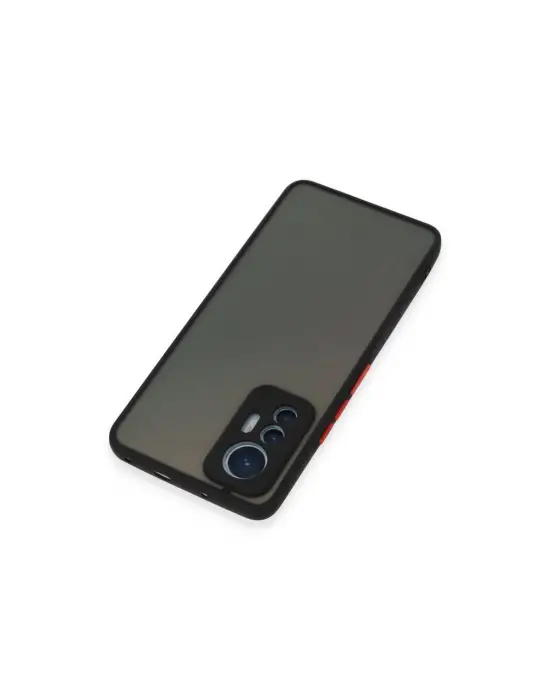 Xiaomi Mi 12 Lite Kılıf Montreal Silikon Kapak - Siyah