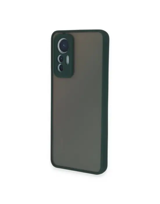 Xiaomi Mi 12 Lite Kılıf Montreal Silikon Kapak - Yeşil