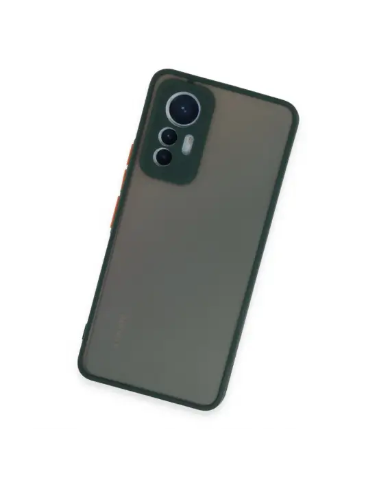 Xiaomi Mi 12 Lite Kılıf Montreal Silikon Kapak - Yeşil