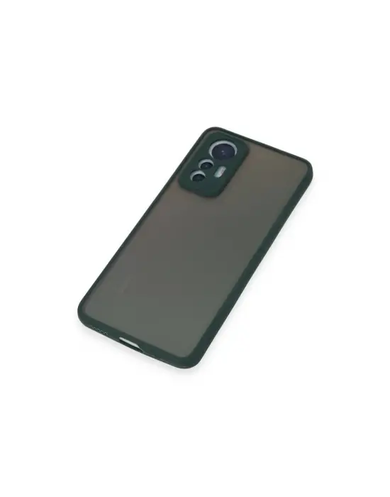 Xiaomi Mi 12 Lite Kılıf Montreal Silikon Kapak - Yeşil
