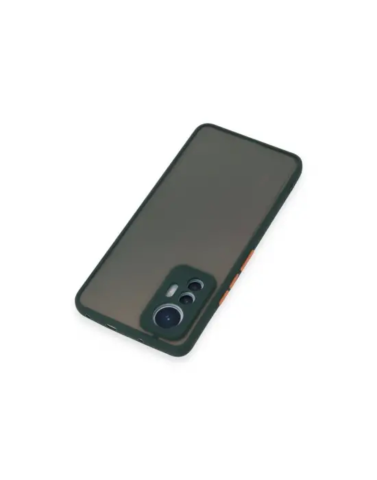Xiaomi Mi 12 Lite Kılıf Montreal Silikon Kapak - Yeşil