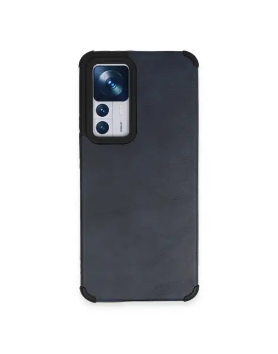 Xiaomi Mi 12t Kılıf Loop Deri Silikon - Lacivert