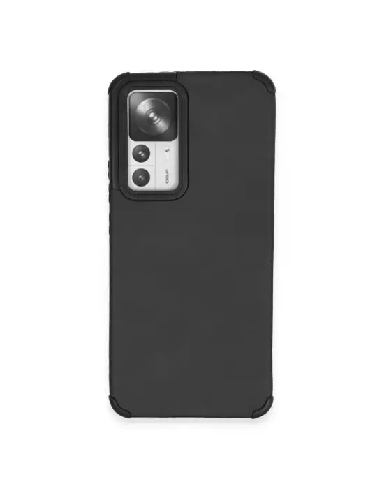 Xiaomi Mi 12t Kılıf Loop Deri Silikon - Siyah