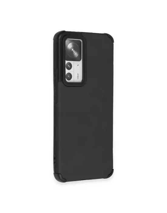 Xiaomi Mi 12t Kılıf Loop Deri Silikon - Siyah