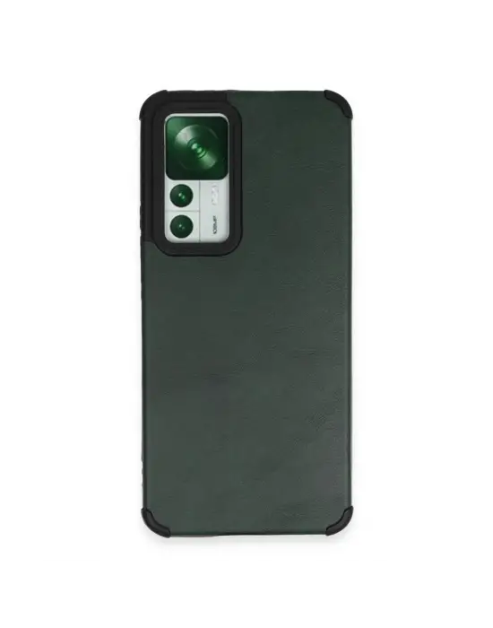 Xiaomi Mi 12t Kılıf Loop Deri Silikon - Yeşil