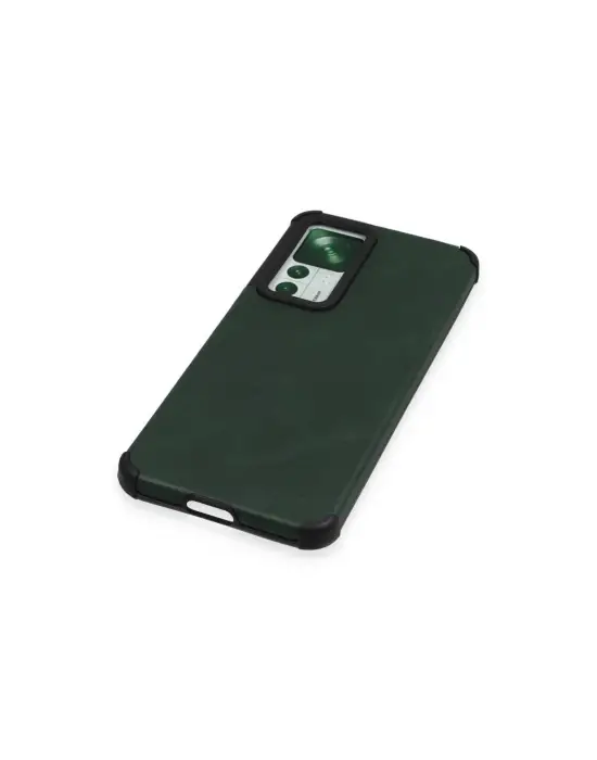 Xiaomi Mi 12t Kılıf Loop Deri Silikon - Yeşil