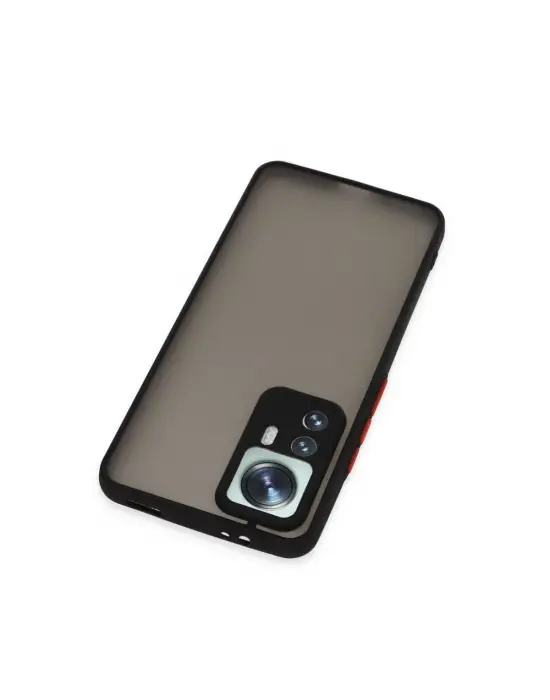 Xiaomi Mi 12t Pro Kılıf Montreal Silikon Kapak - Siyah