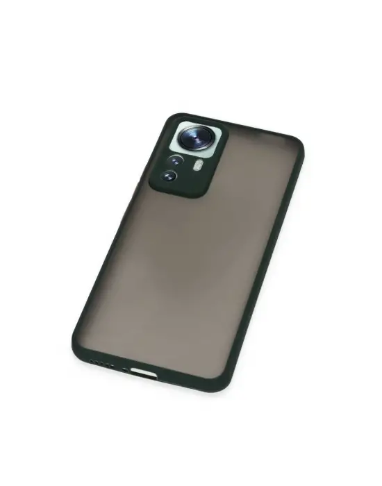 Xiaomi Mi 12t Pro Kılıf Montreal Silikon Kapak - Yeşil