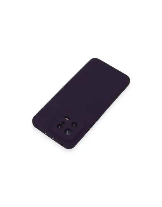 Xiaomi Mi 13 Kılıf Nano İçi Kadife Silikon - Mor