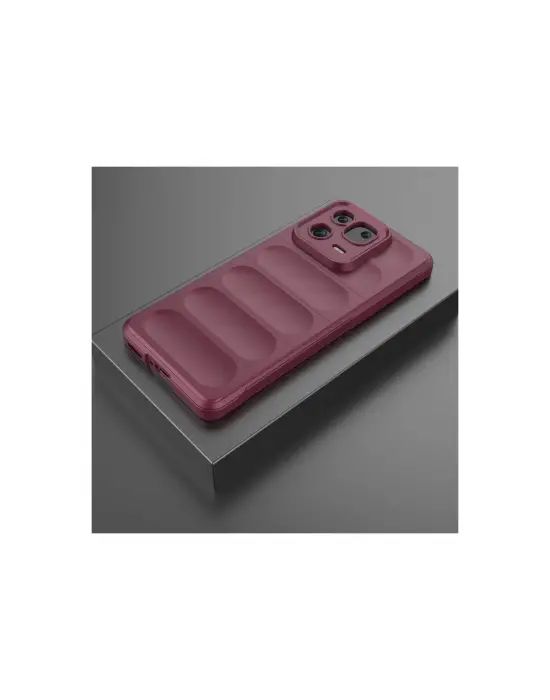 Xiaomi Mi 13 Kılıf Optimum Silikon - Bordo