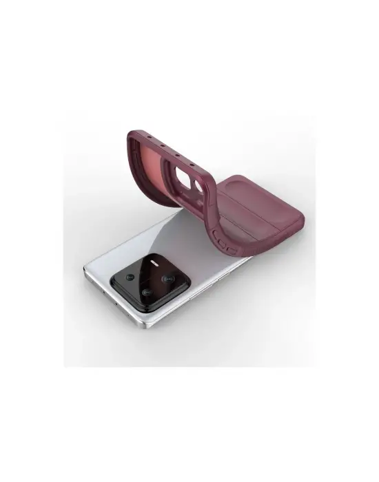 Xiaomi Mi 13 Kılıf Optimum Silikon - Bordo